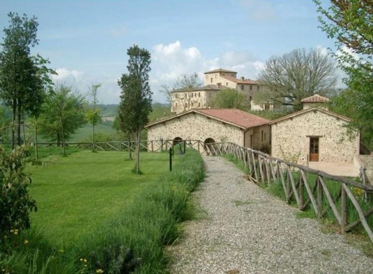 Residenza Il Platano Fortilizio Di Campiglia Rapolano Terme Ngoại thất bức ảnh
